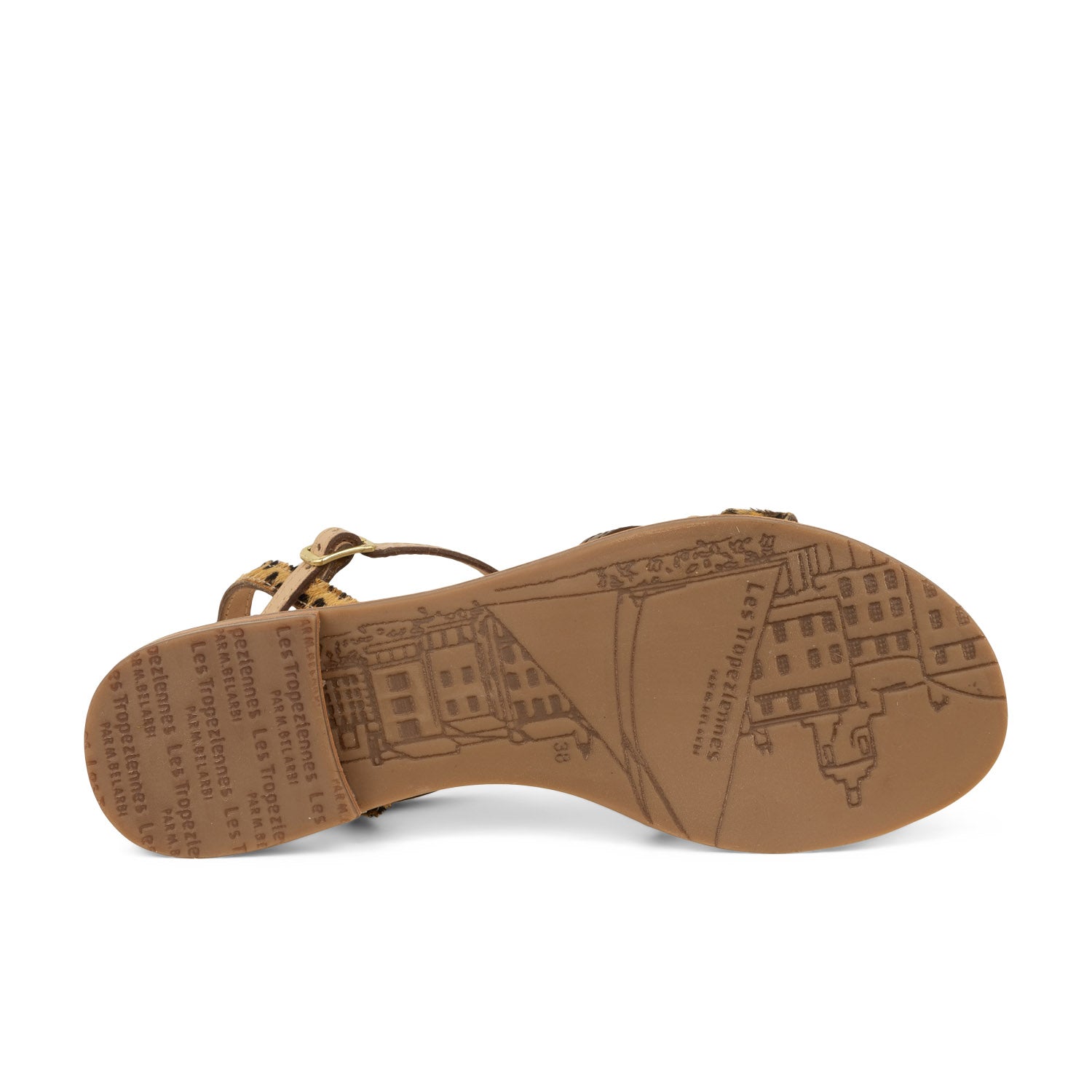 Sandales Femme LES TROPEZIENNES HIROGUMPO Marron