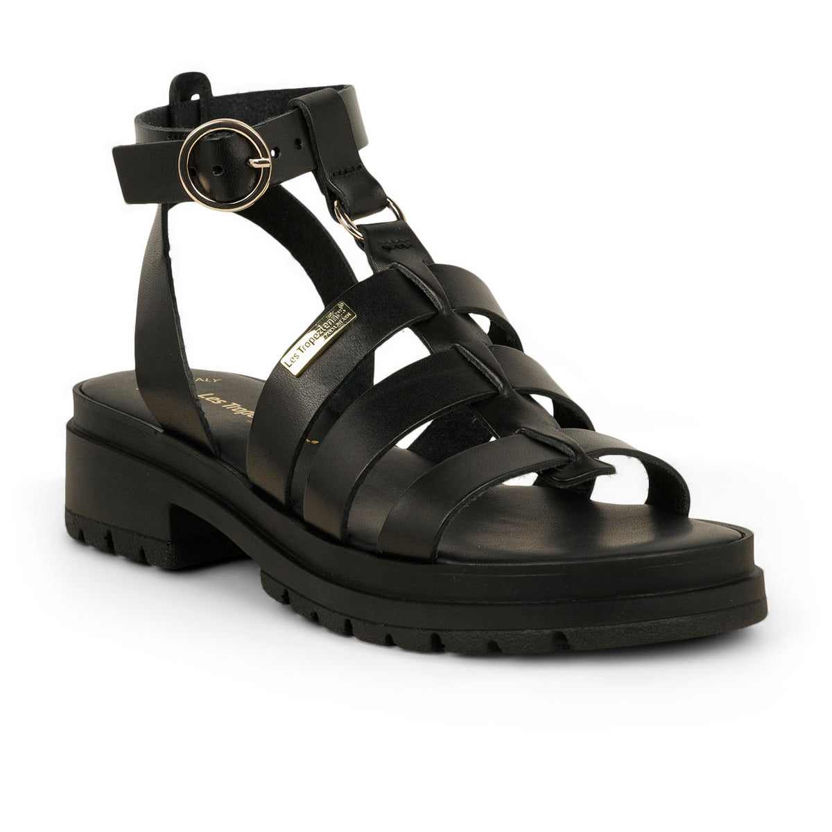 Sandales Femme LES TROPEZIENNES TOBO Noir