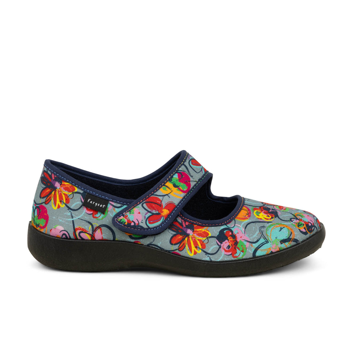 Chaussons Femme FARGEOT TENOR Bleu