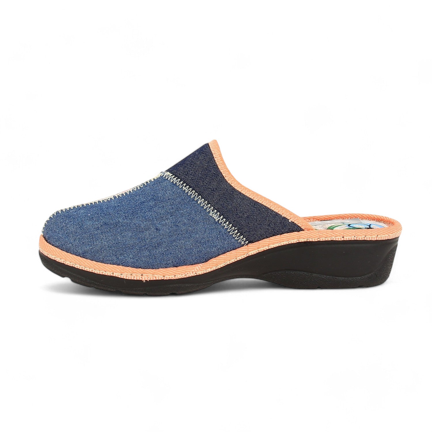 Chaussons Femme FARGEOT PRINCESSE Bleu