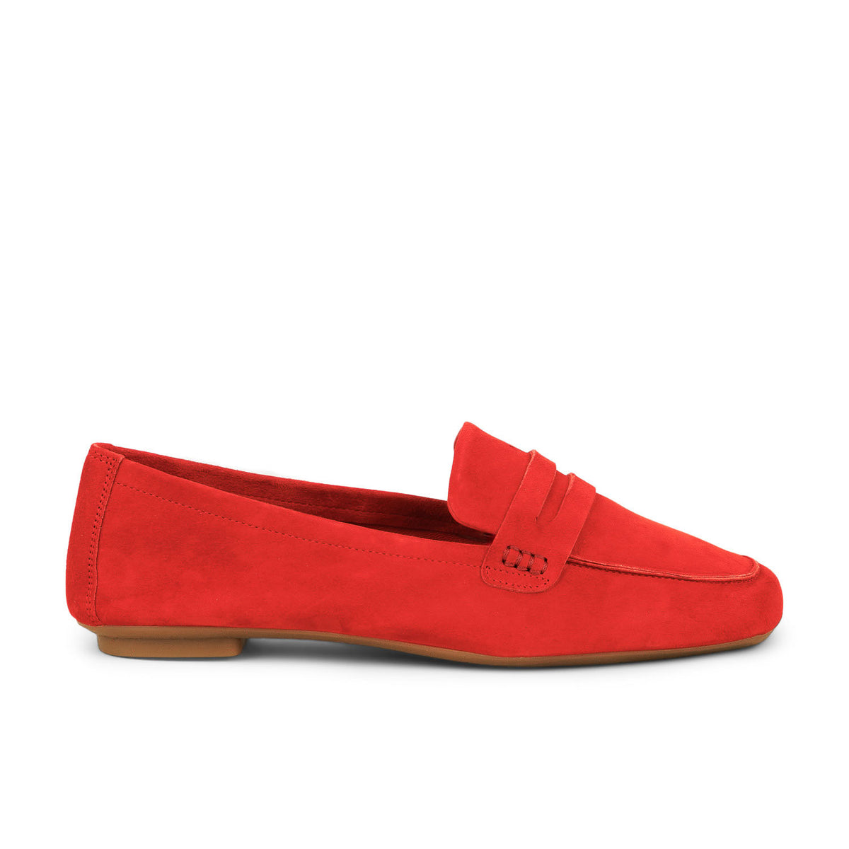 Mocassins Femme REQINS HEMA Rouge