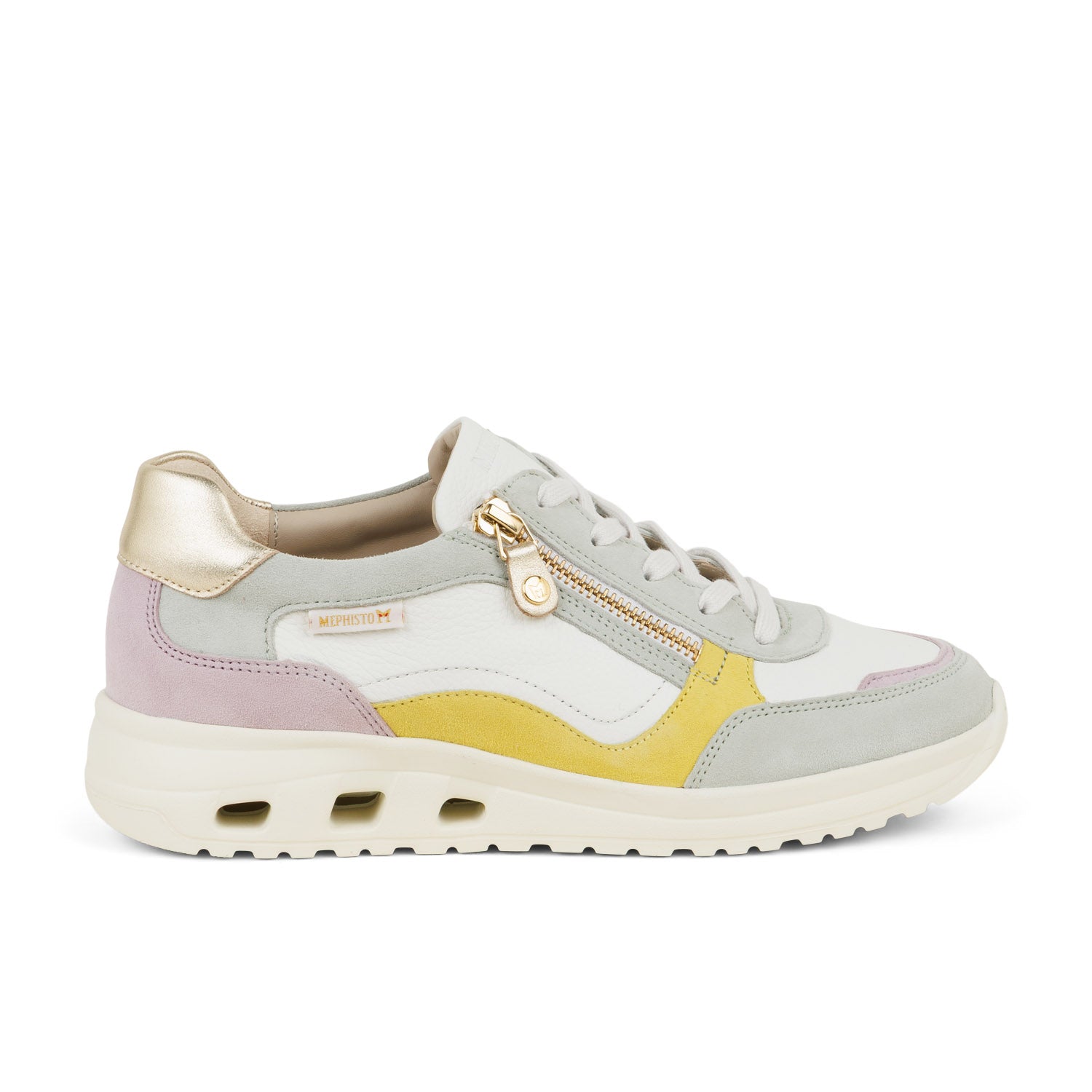 Baskets Femme MEPHISTO LILAS Blanc