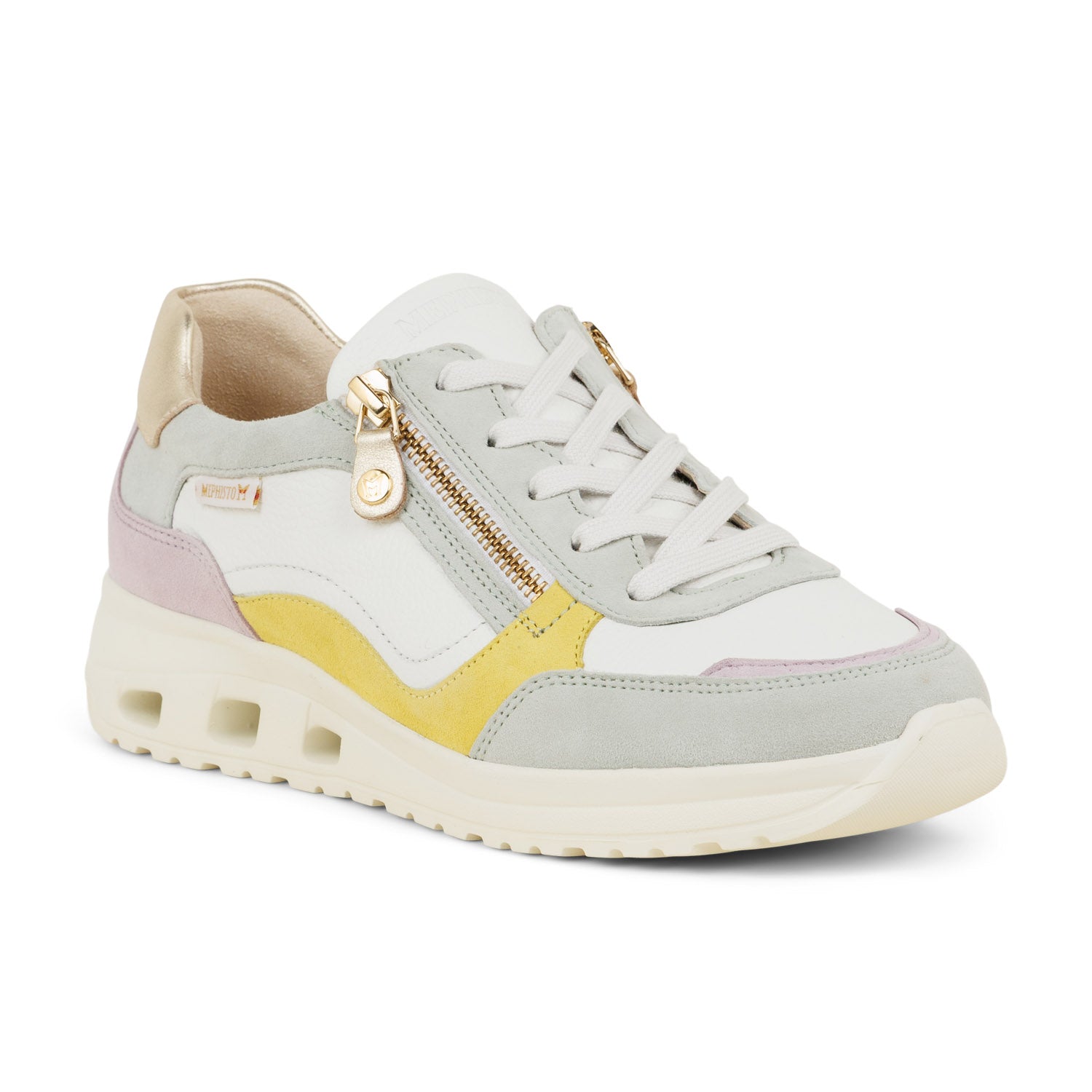 Baskets Femme MEPHISTO LILAS Blanc