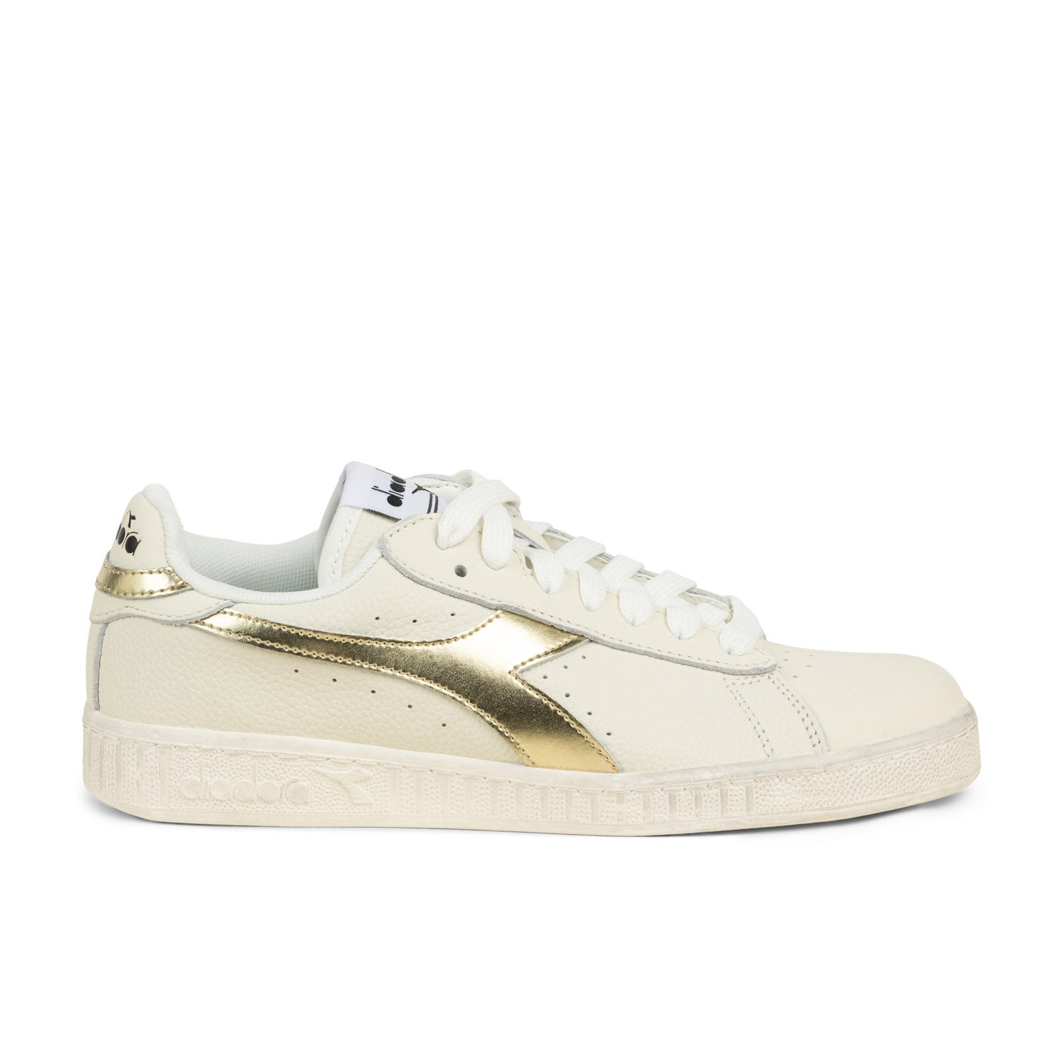 Baskets Femme DIADORA GAME LOW WAXED METAL Blanc