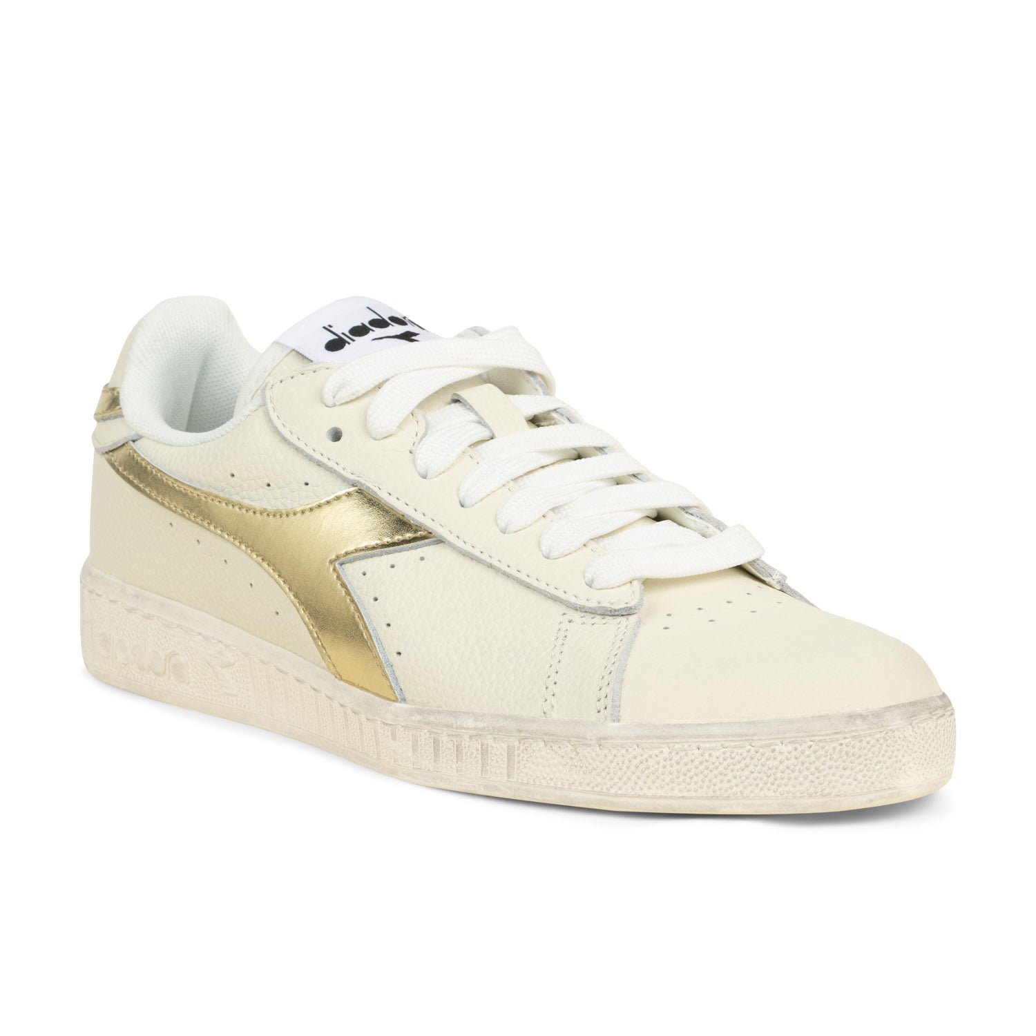 Baskets Femme DIADORA GAME LOW WAXED METAL Blanc