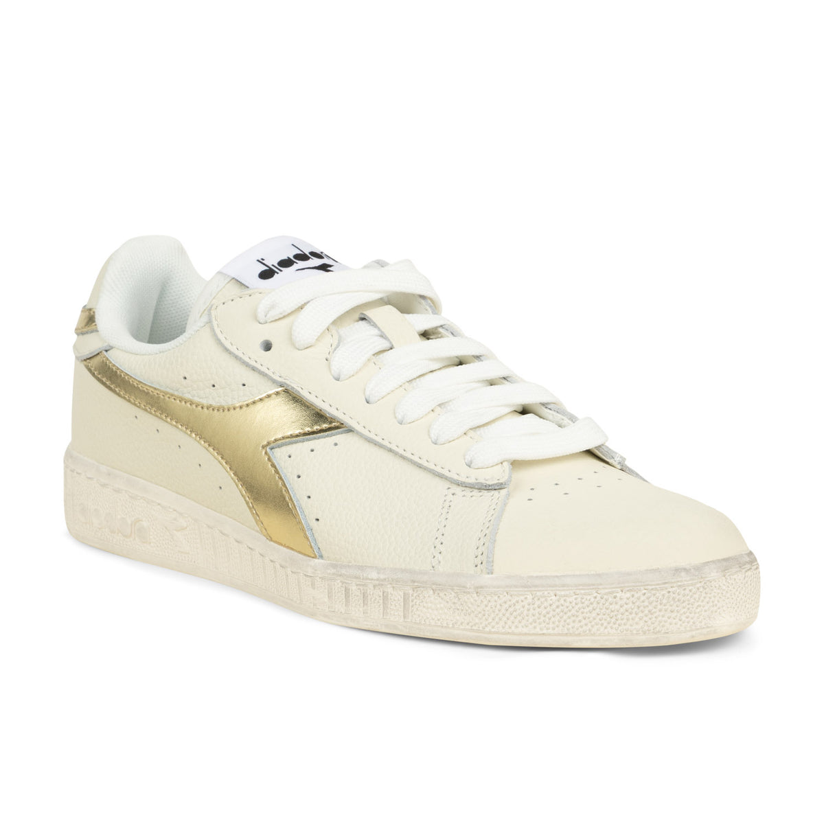 Baskets Femme DIADORA GAME LOW WAXED METAL Blanc