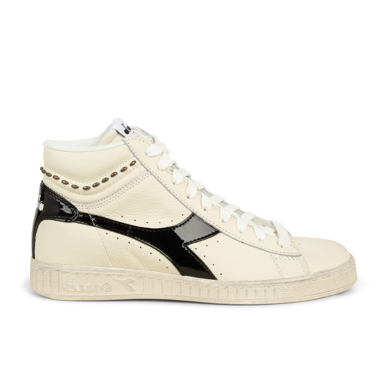 Baskets Femme DIADORA GAME HIGH WAXED STUDE Blanc