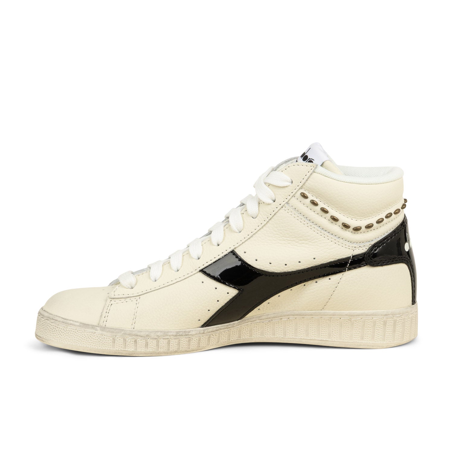 Baskets Femme DIADORA GAME HIGH WAXED STUDE Blanc
