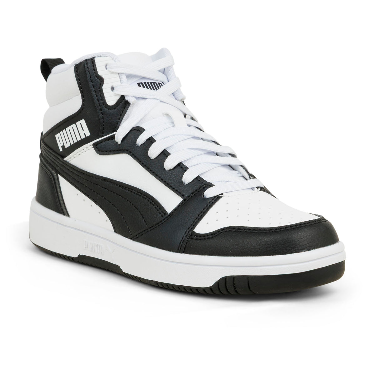 Sneakers Enfant PUMA REBOUND MID Blanc