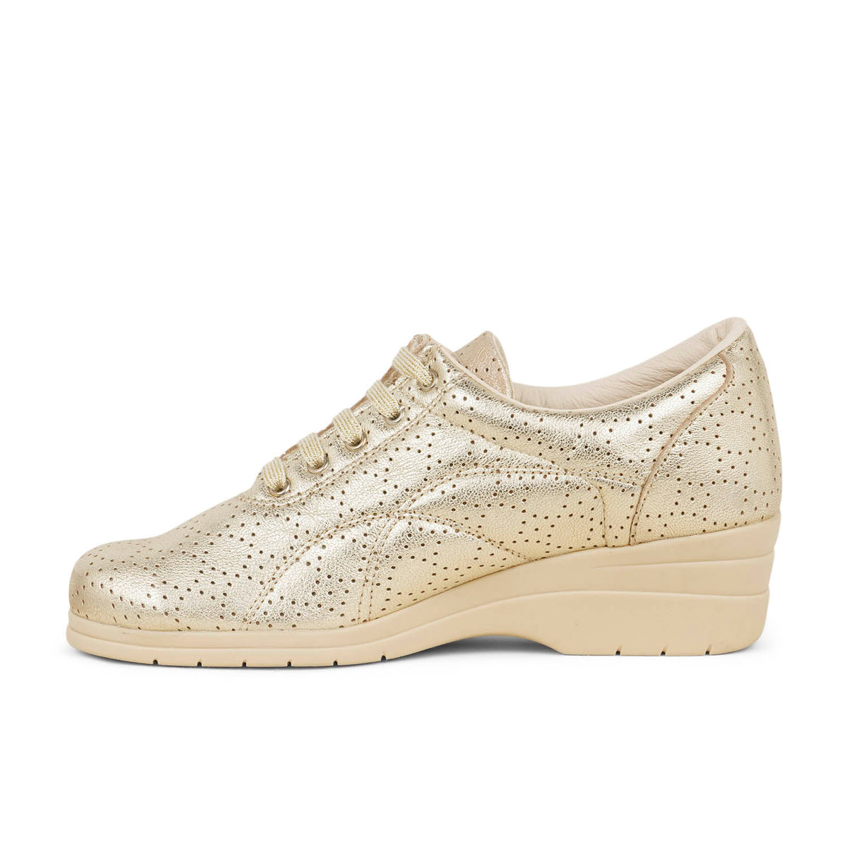 Baskets Femme BOPY DUBAI Or/Bronze