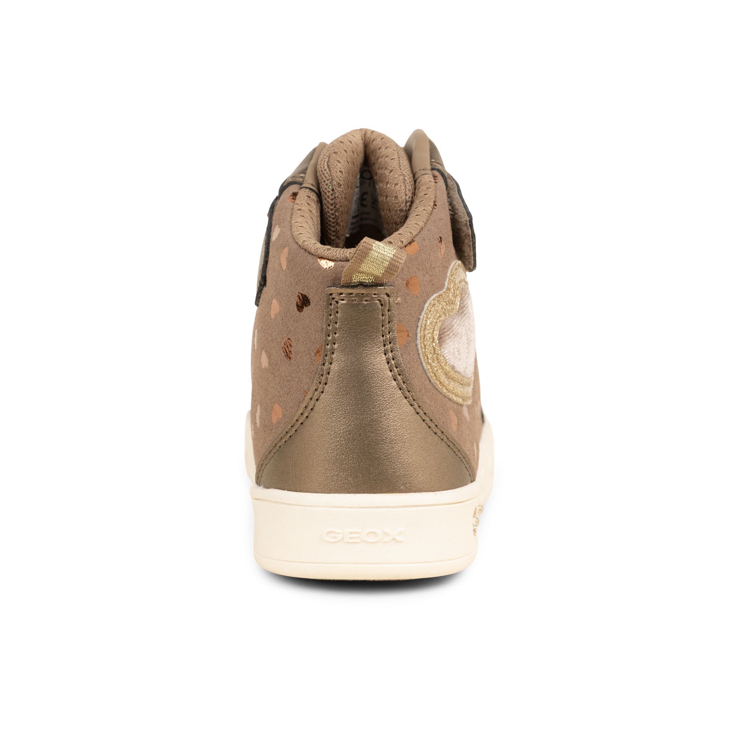 Baskets Enfant GEOX J SKYLINE Or/Bronze