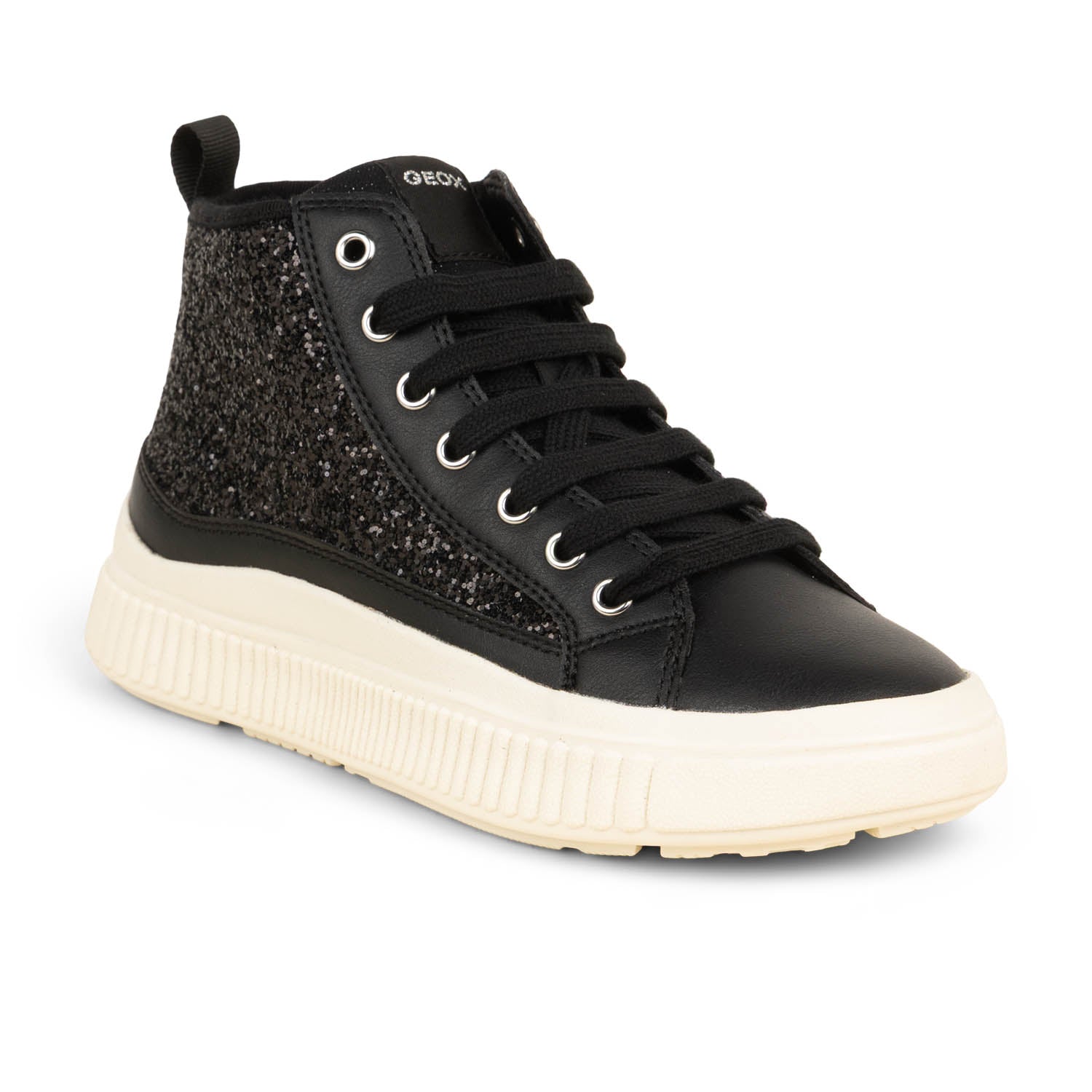 Baskets Enfant GEOX J LAQUINNY Noir