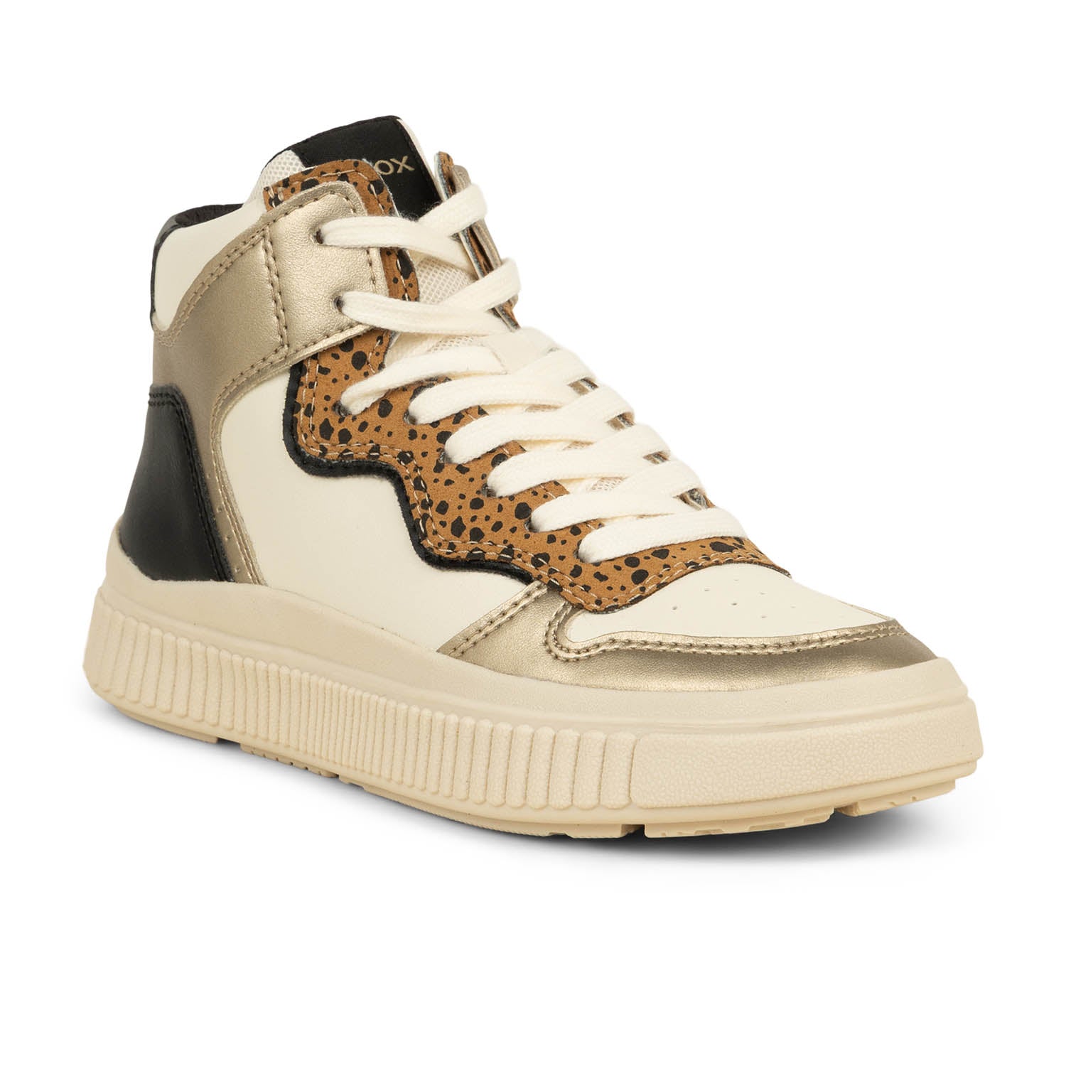 Baskets Enfant GEOX J LAQUINNY Blanc