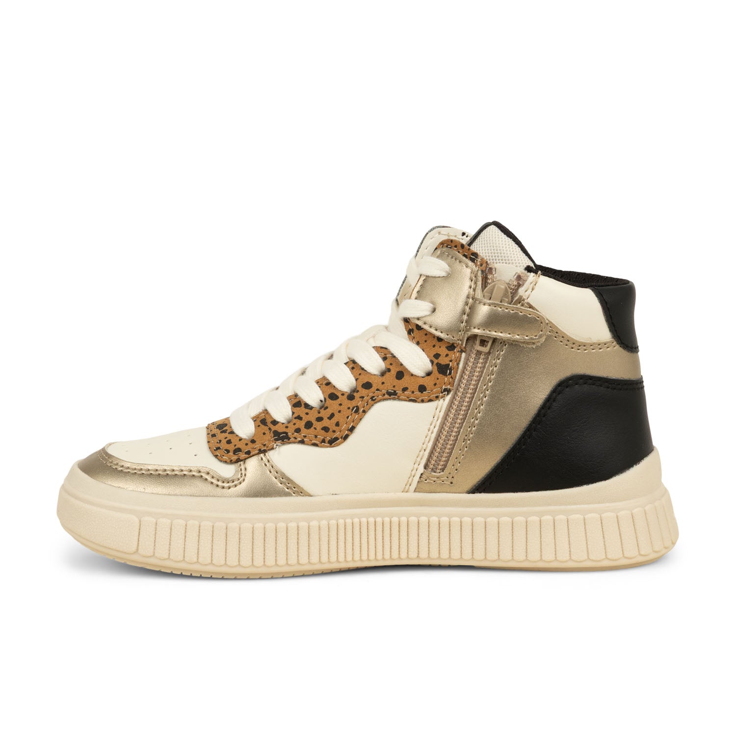 Baskets Enfant GEOX J LAQUINNY Blanc