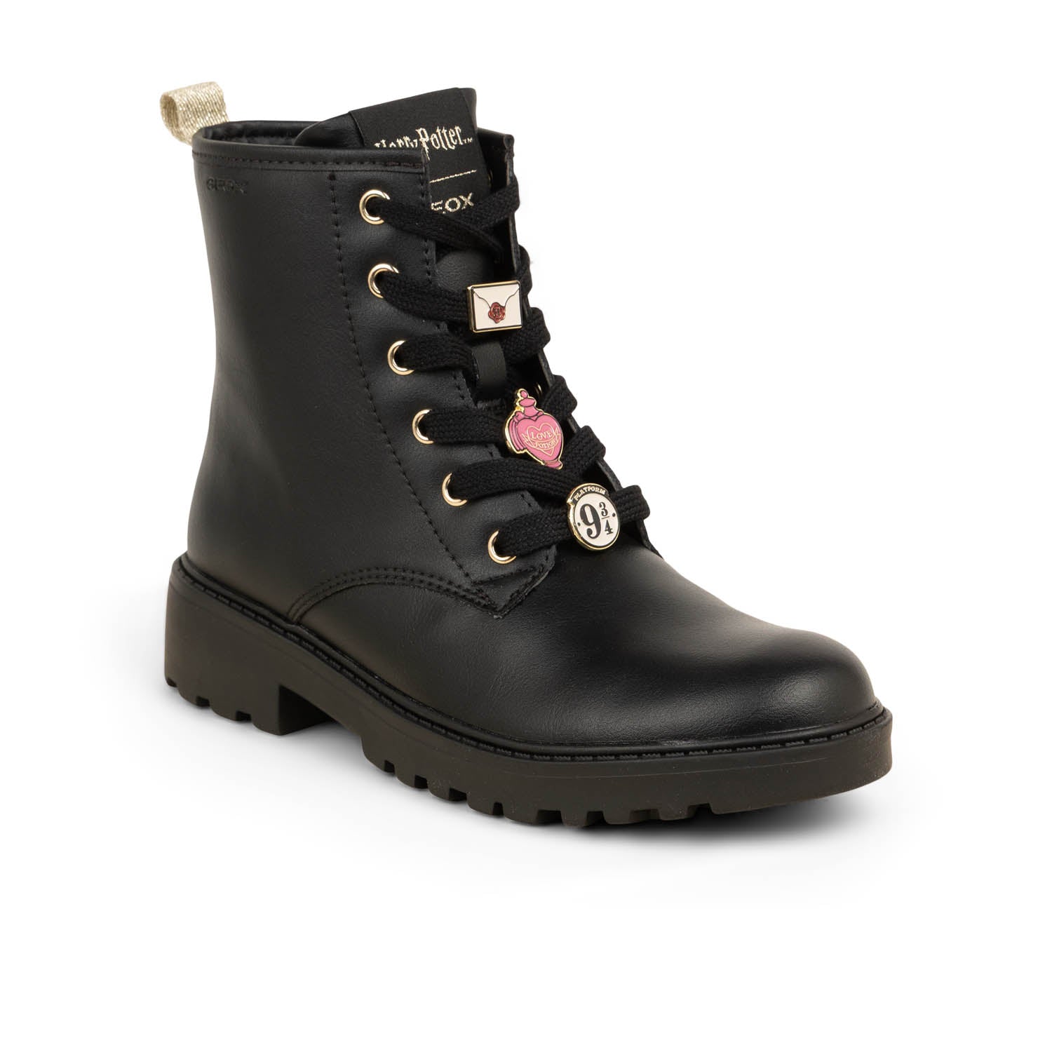 Boots et bottines Enfant GEOX J CASEY Noir
