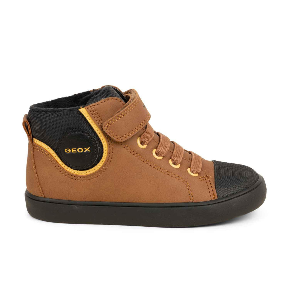 Baskets Enfant GEOX B GISLI Marron