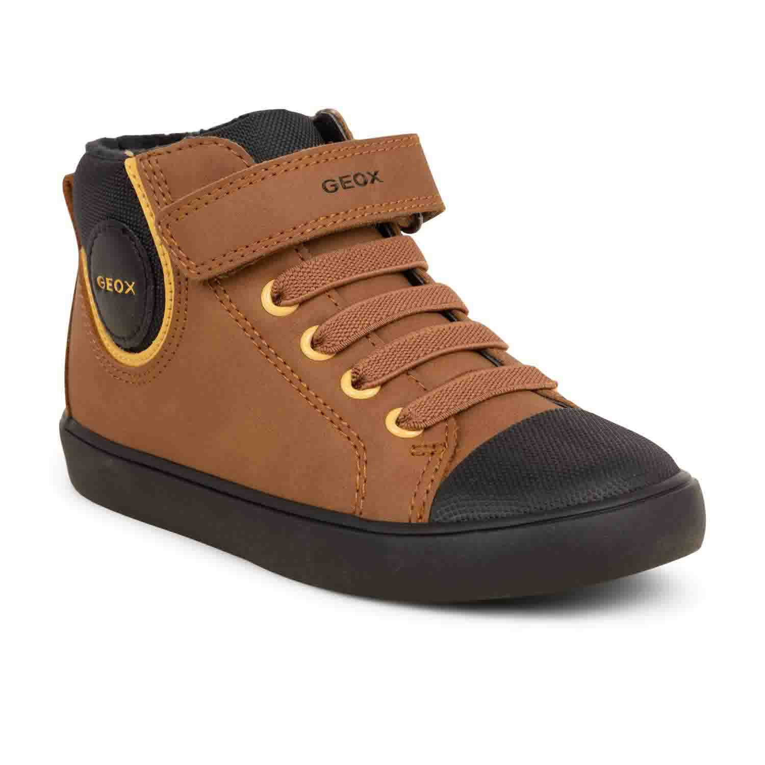 Baskets Enfant GEOX B GISLI Marron