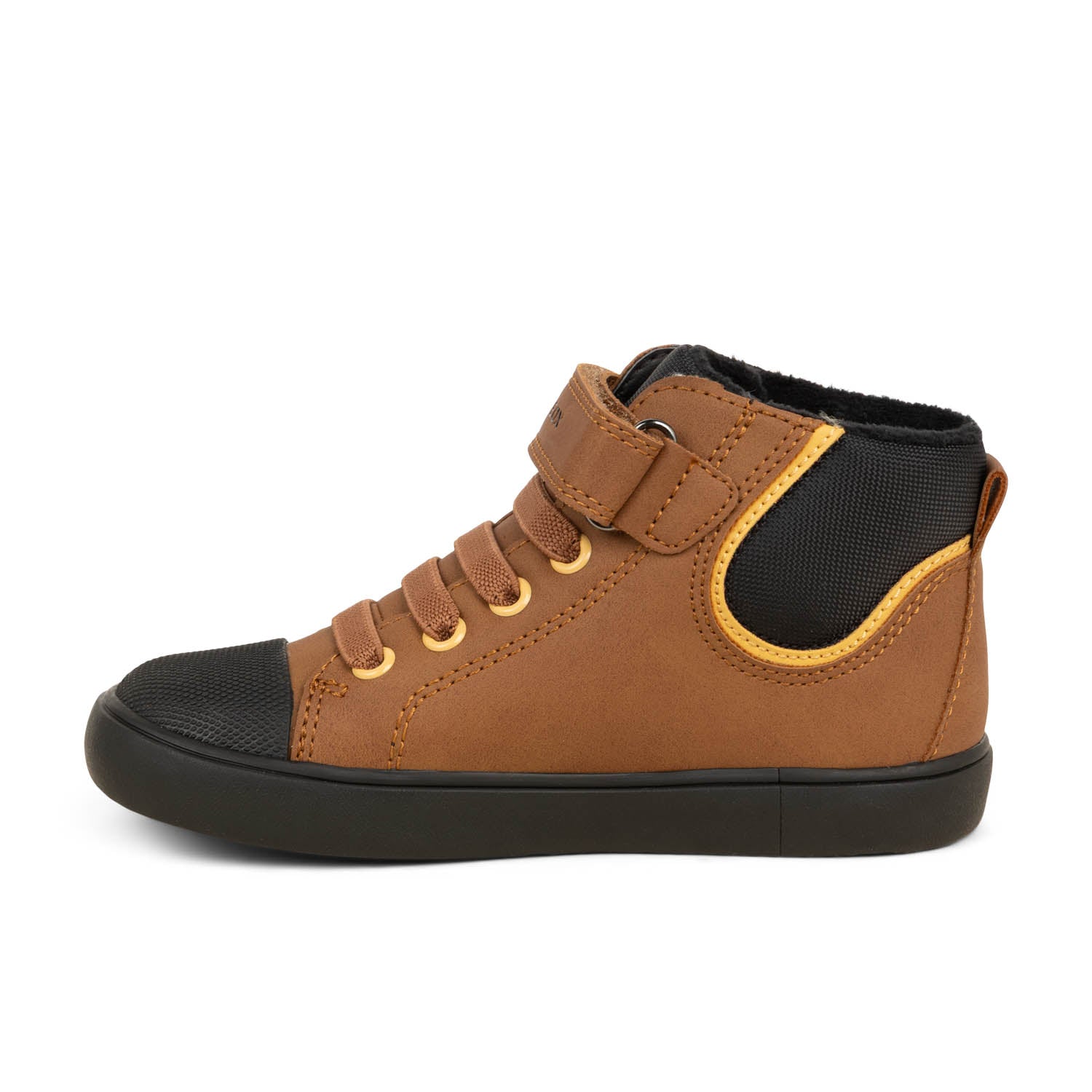 Baskets Enfant GEOX B GISLI Marron