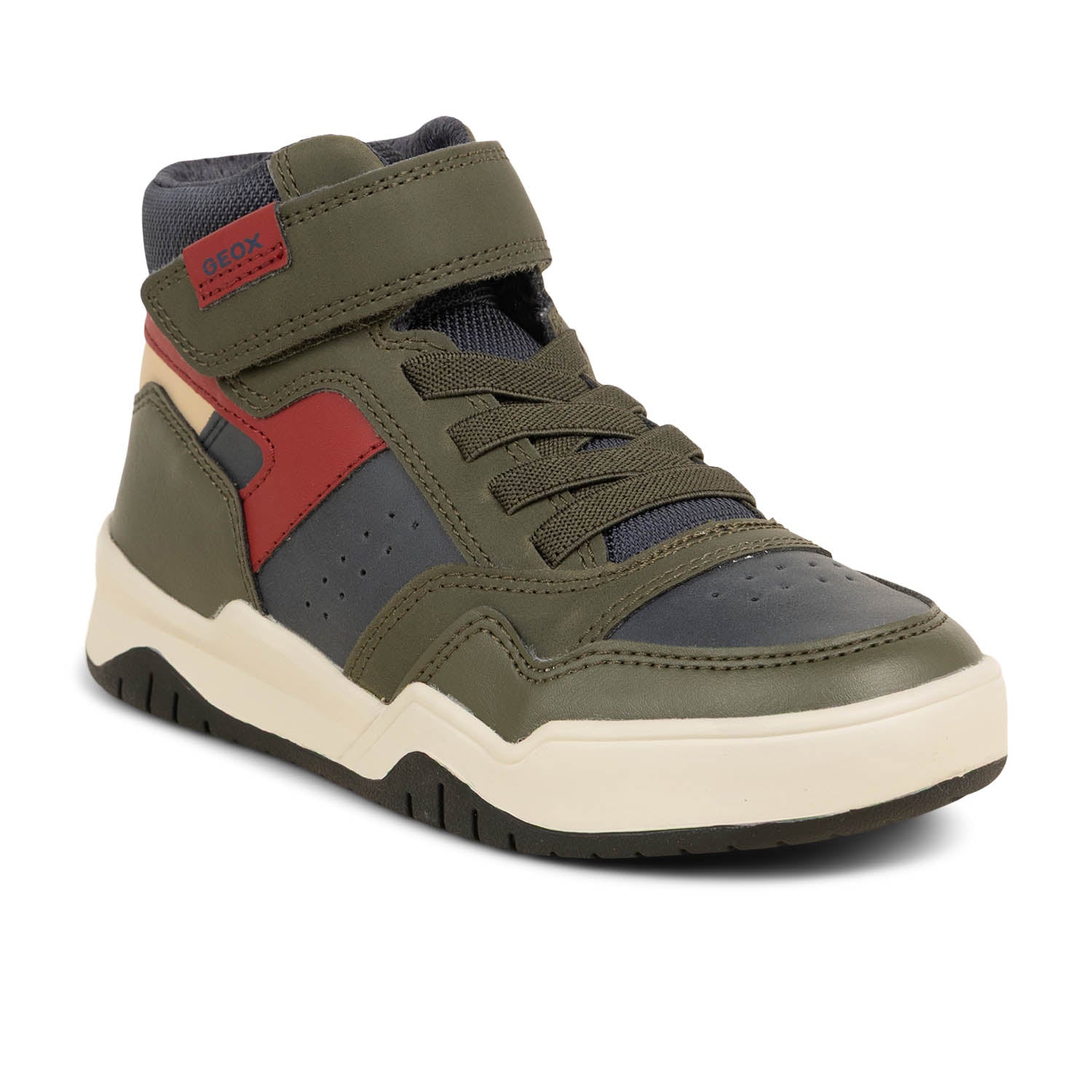 Baskets Enfant GEOX J PERTH Vert