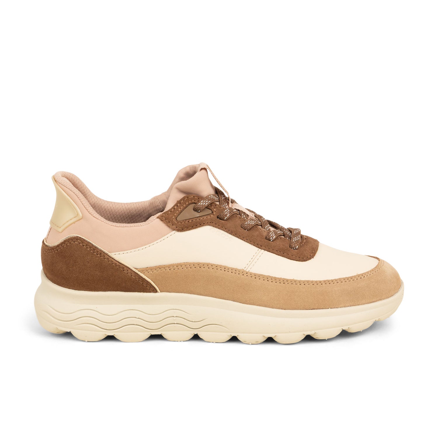 Baskets Femme GEOX D SPHERICA PLUS Beige