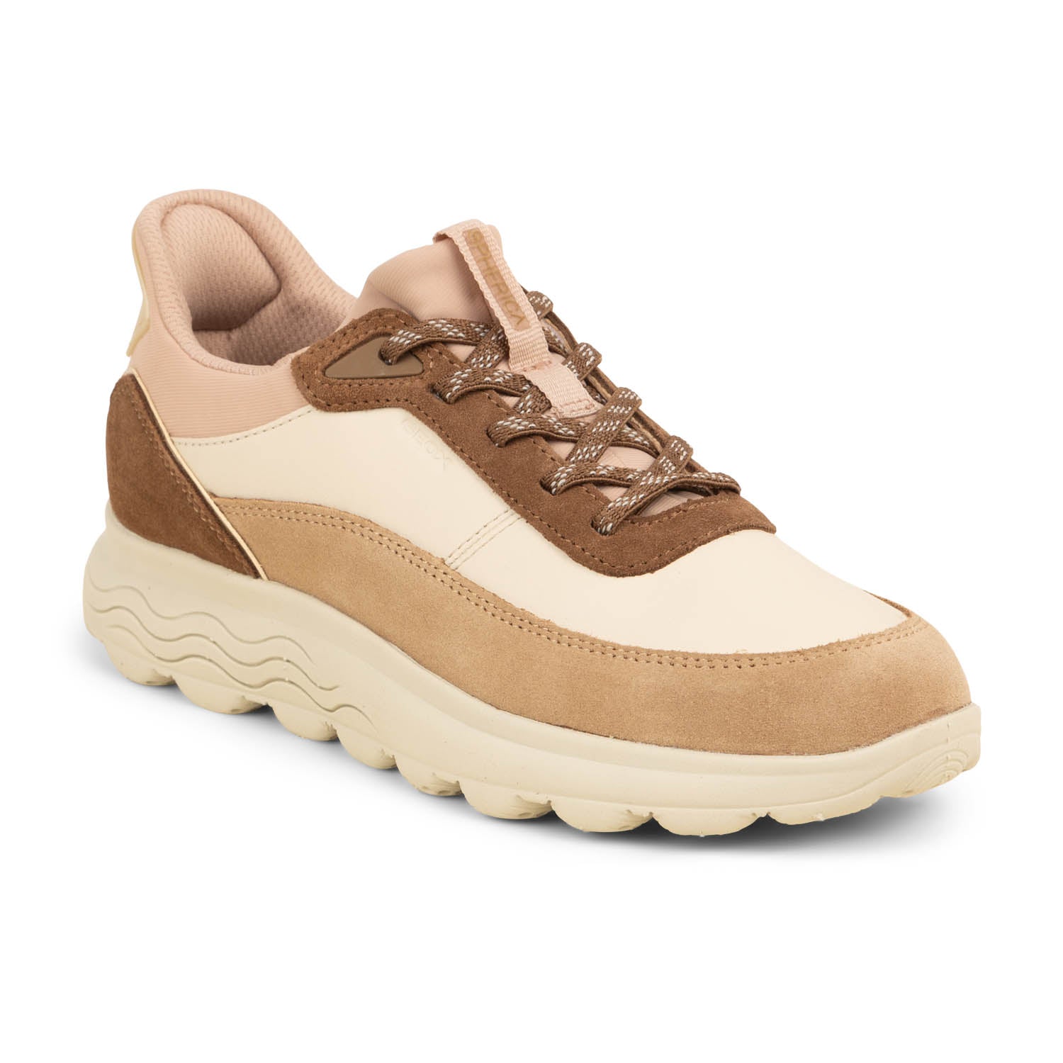 Baskets Femme GEOX D SPHERICA PLUS Beige