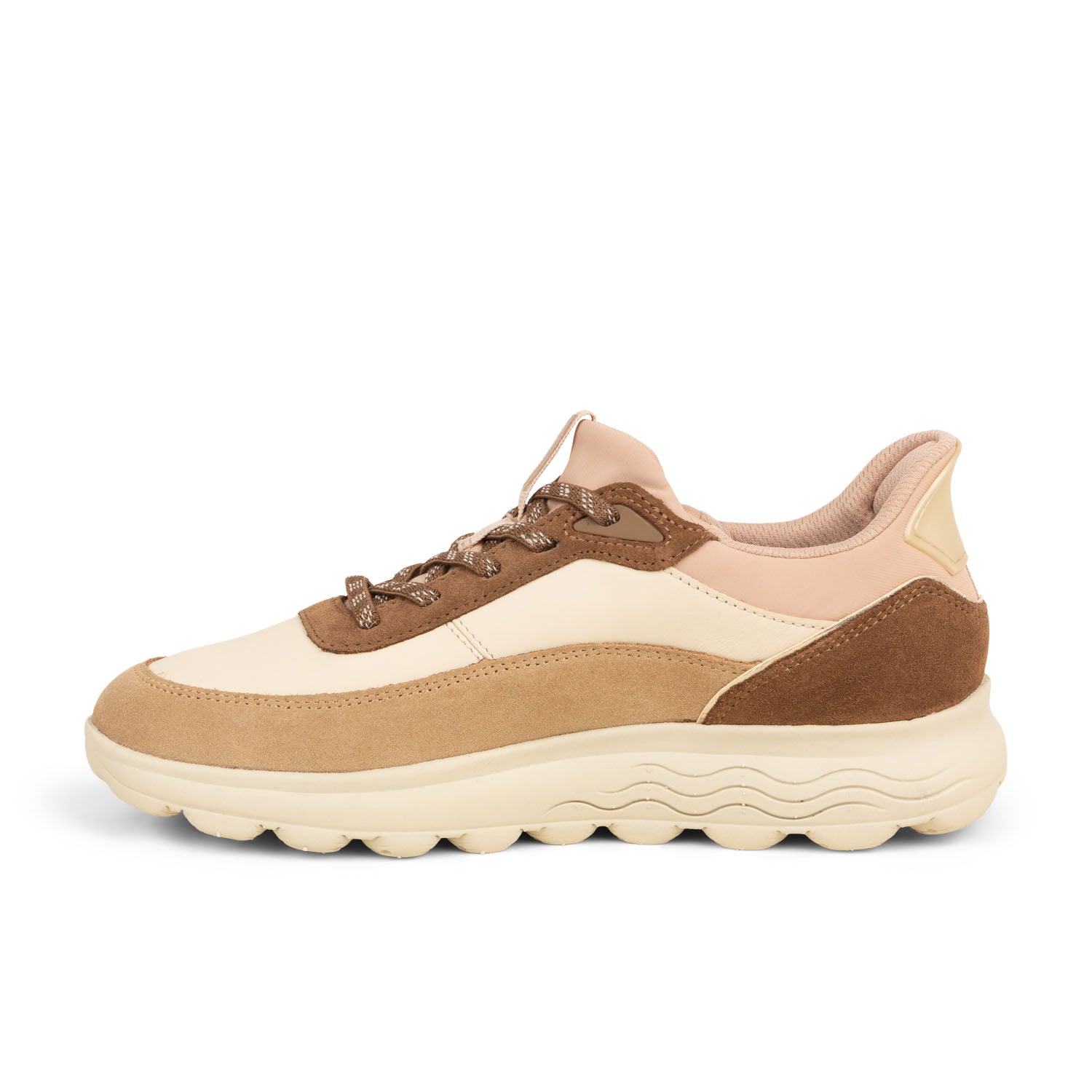 Baskets Femme GEOX D SPHERICA PLUS Beige