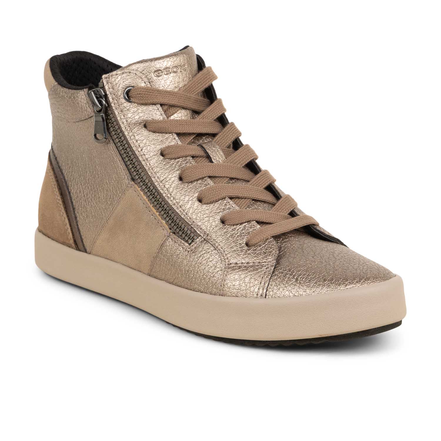 Baskets Femme GEOX D BLOOMIEE Or/Bronze