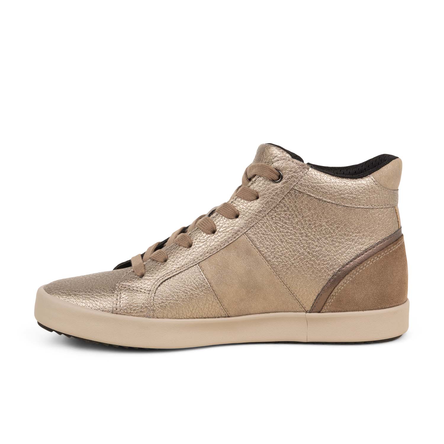 Baskets Femme GEOX D BLOOMIEE Or/Bronze