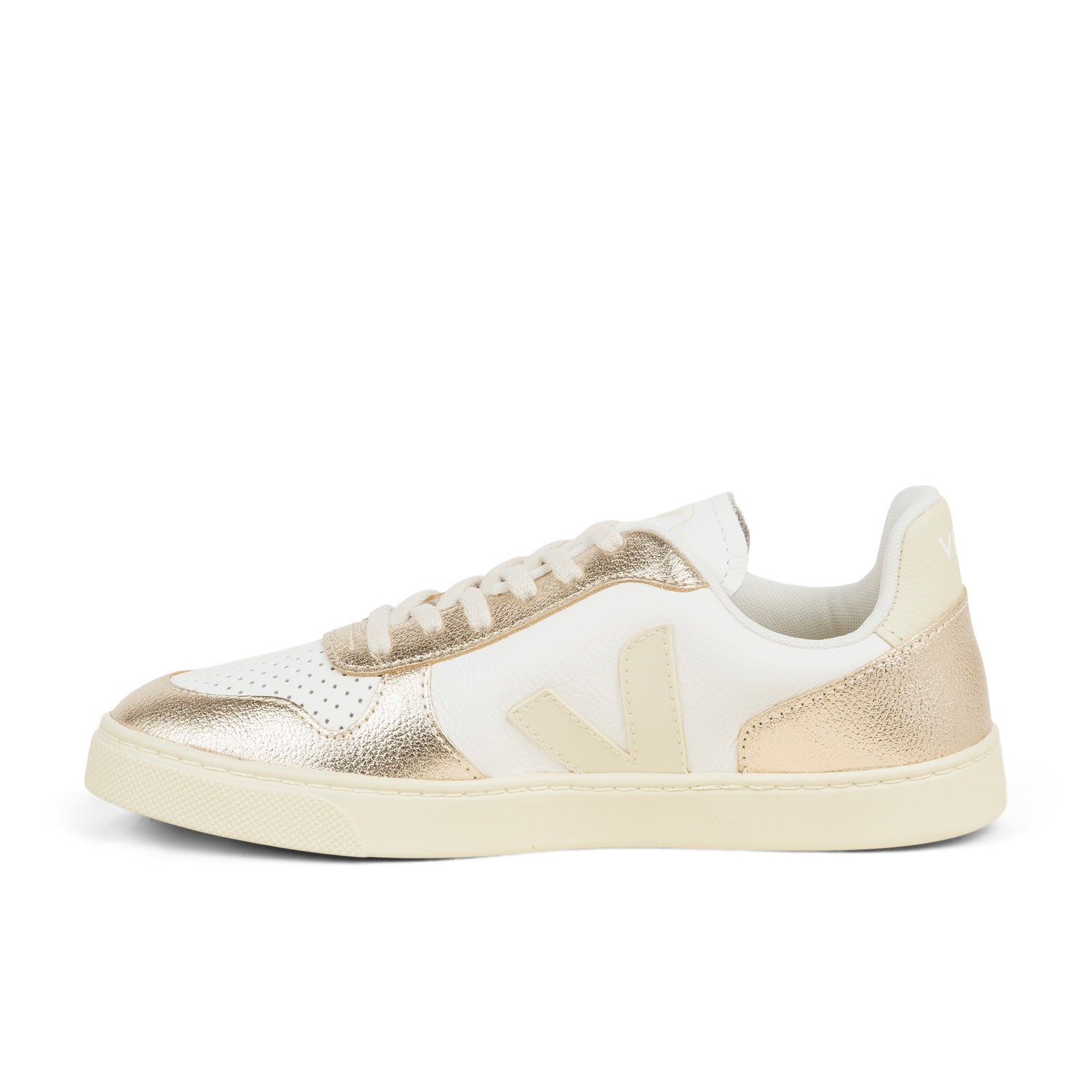 Sneakers Enfant VEJA SMALL V10 LACET Blanc