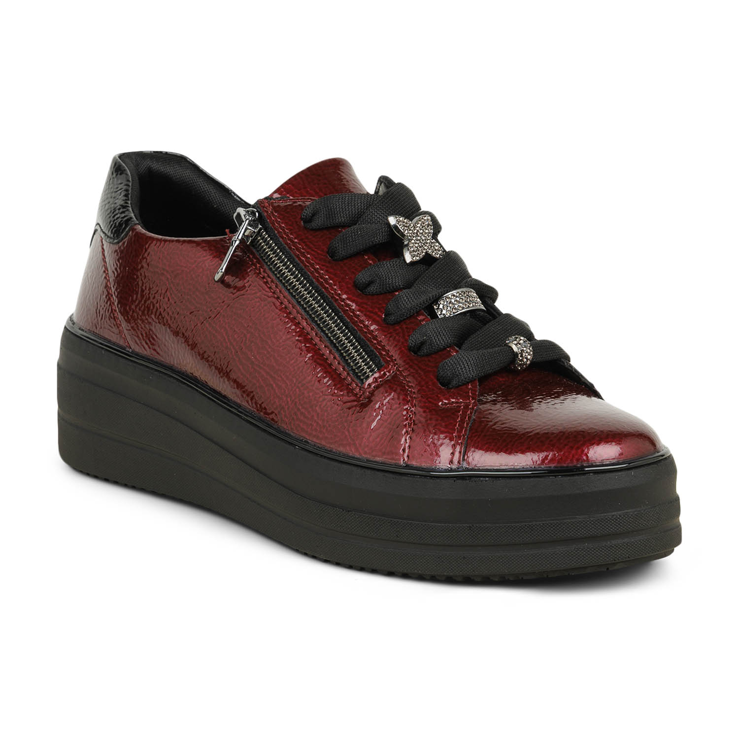 Baskets Femme REMONTE RECERI Rouge