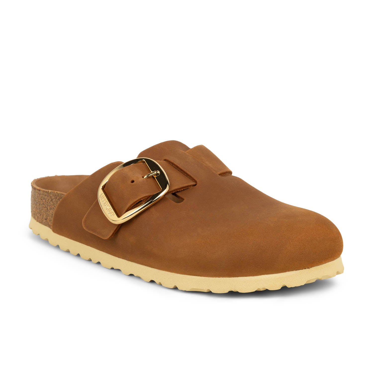 Mules Femme BIRKENSTOCK BOSTON BIG BUCKLE Marron