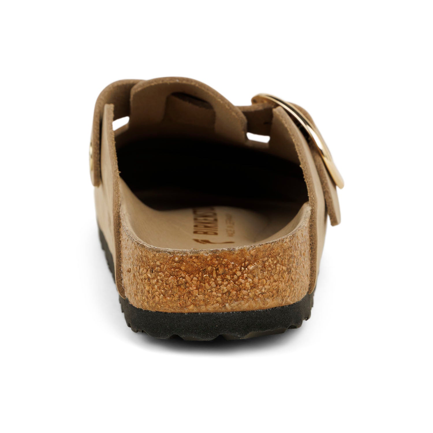 Mules Femme BIRKENSTOCK BOSTON BIG BUCKLE Beige