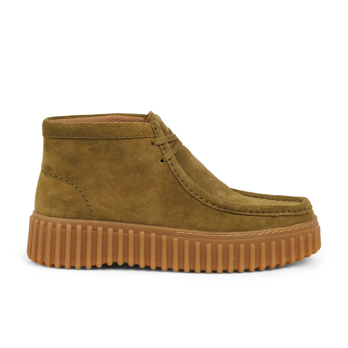 Derbies Femme CLARKS TORHILL MOSS Kaki