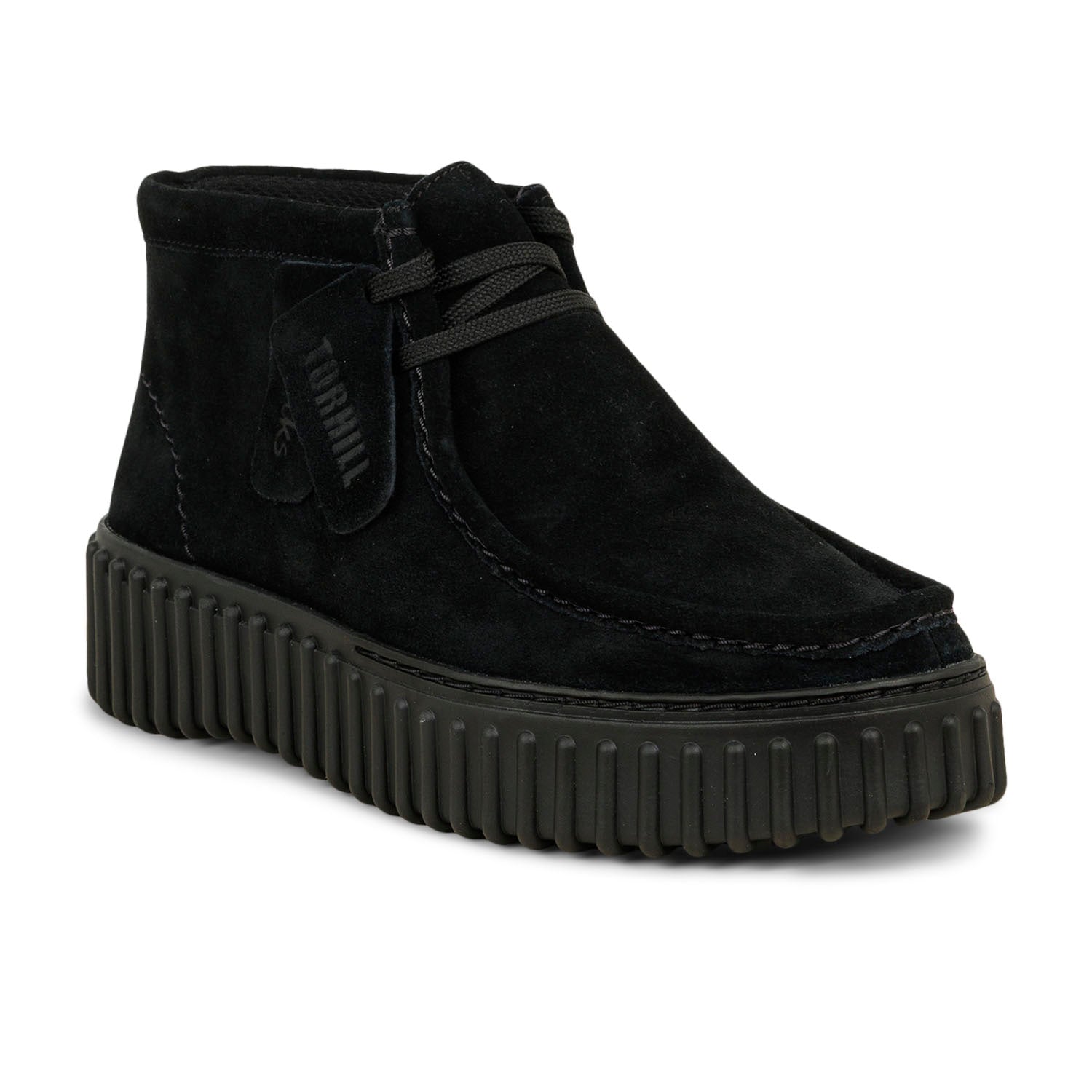 Derbies Femme CLARKS TORHILL MOSS Noir