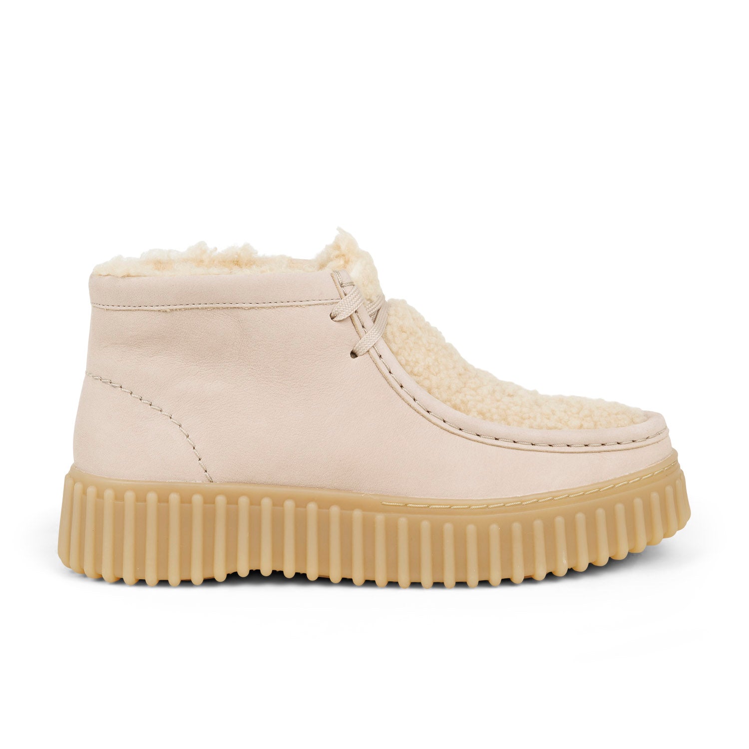 Derbies Femme CLARKS TORHILL MOSS Beige