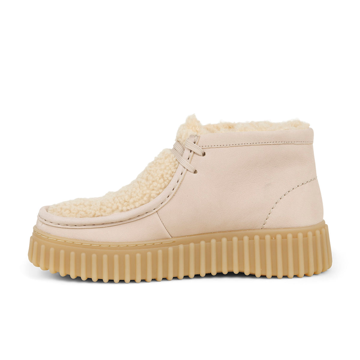 Derbies Femme CLARKS TORHILL MOSS Beige