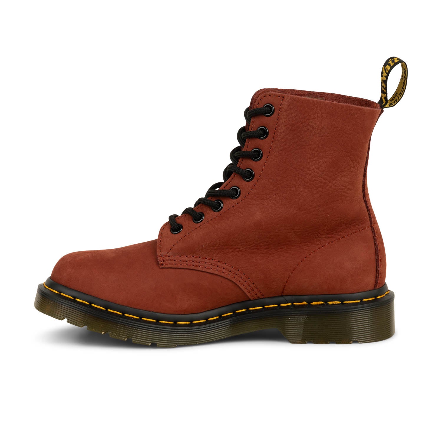 Boots et bottines Femme DOC MARTENS 1460 PASCAL RUSSET RED MILLED Rouge