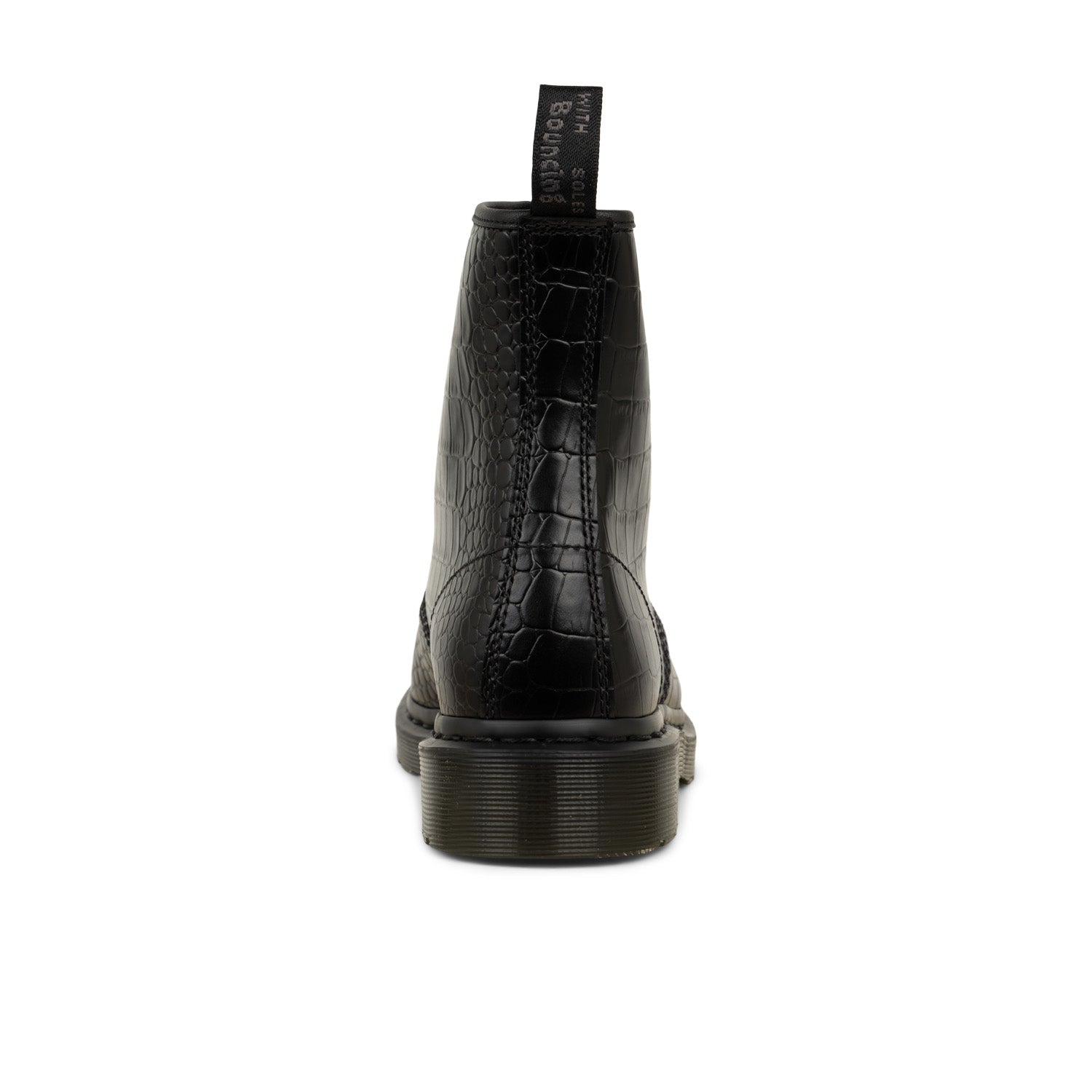 Boots et bottines Femme DOC MARTENS 1460 CROCO Noir