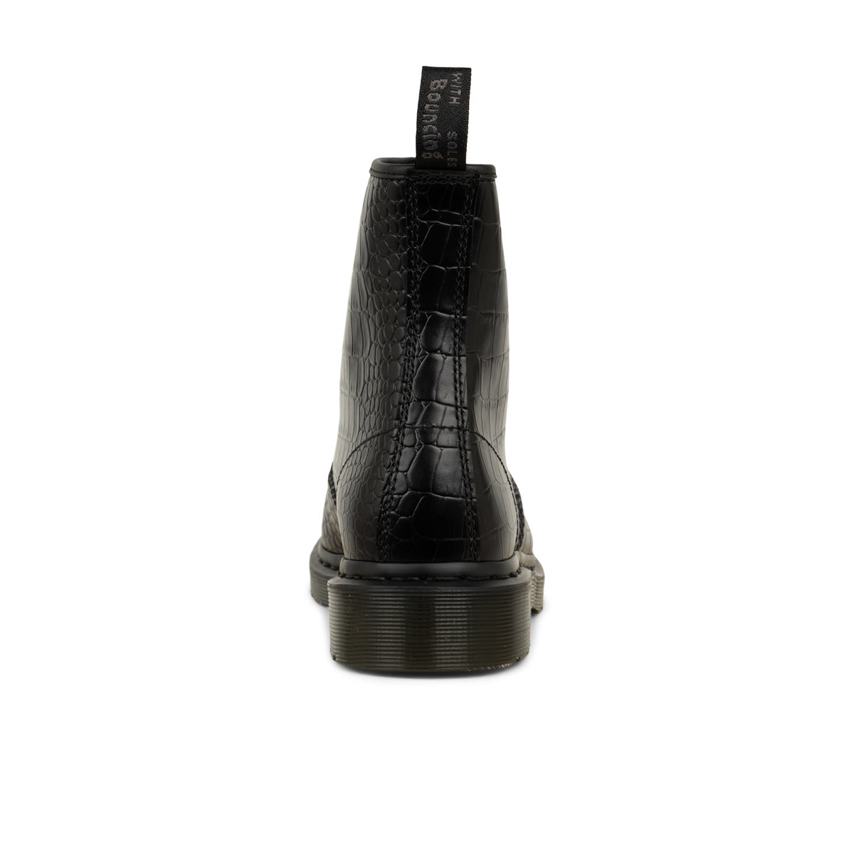 Boots et bottines Femme DOC MARTENS 1460 CROCO Noir