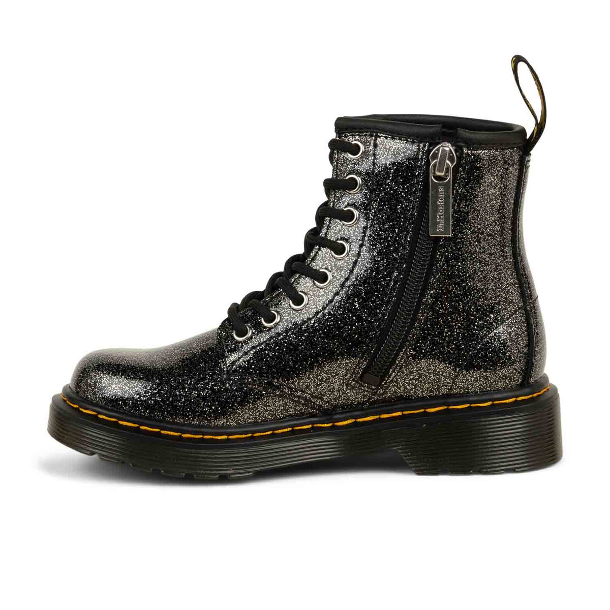 Boots et bottines Enfant DOC MARTENS 1460 GLITTER Noir