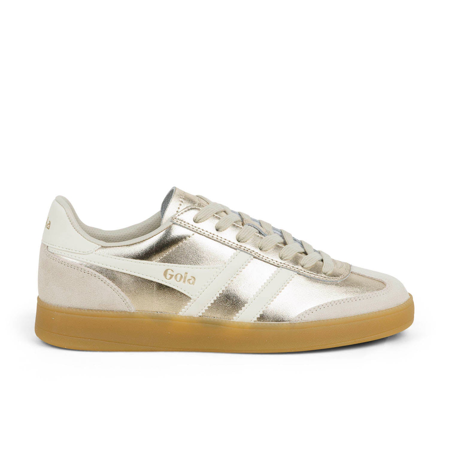 Baskets Femme GOLA VIPER METALIC Or/Bronze