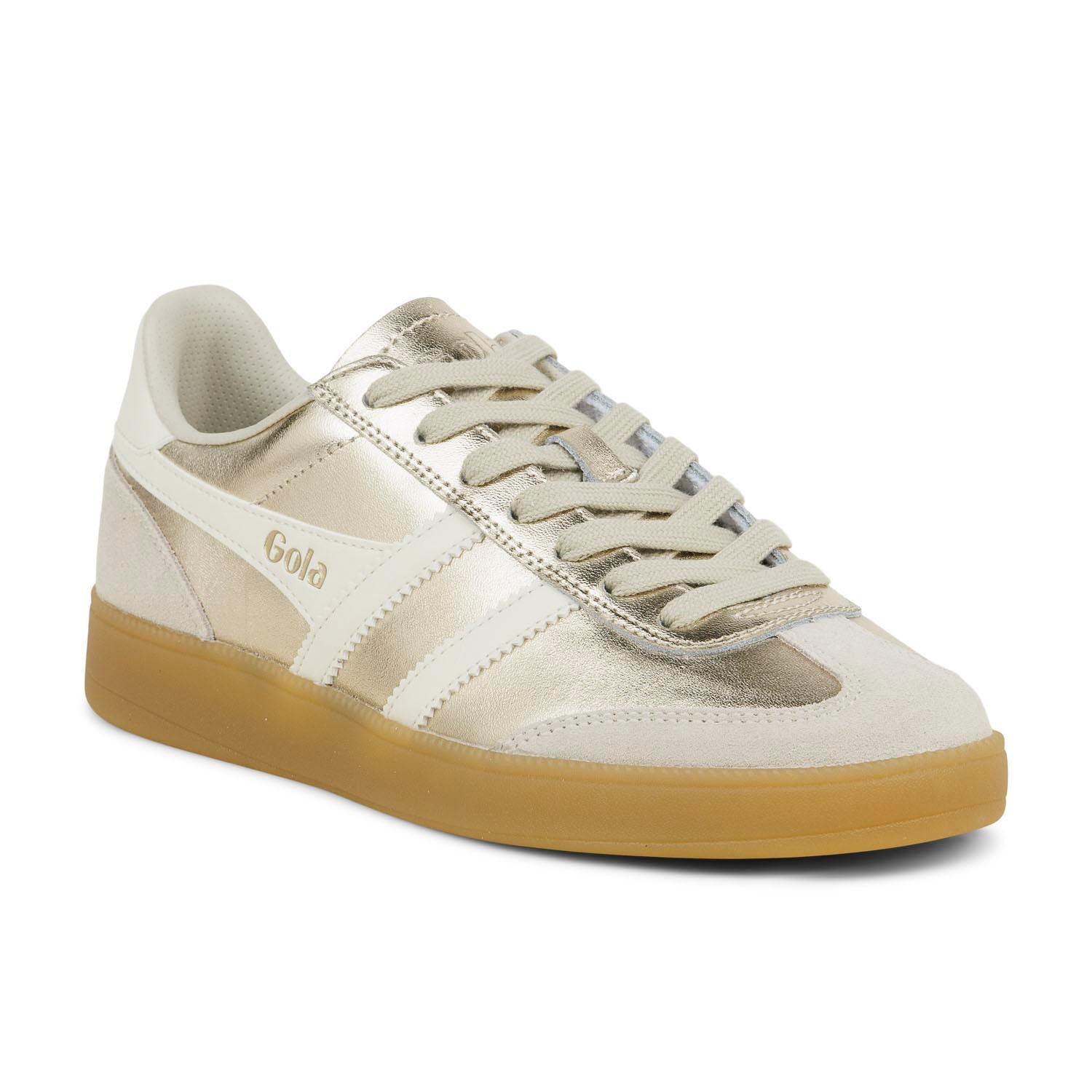 Baskets Femme GOLA VIPER METALIC Or/Bronze