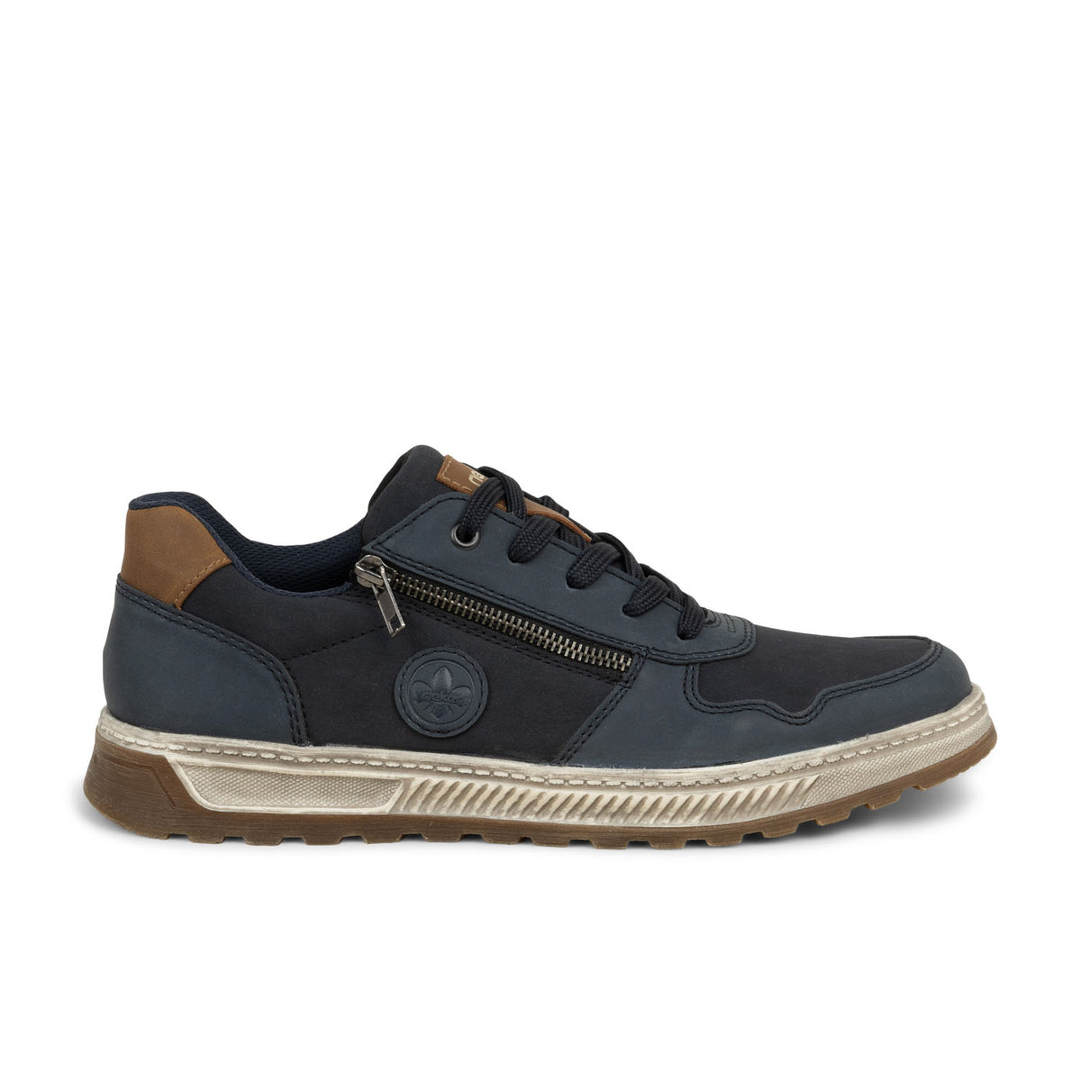 Baskets Homme RIEKER 37029 - RIFOU Bleu