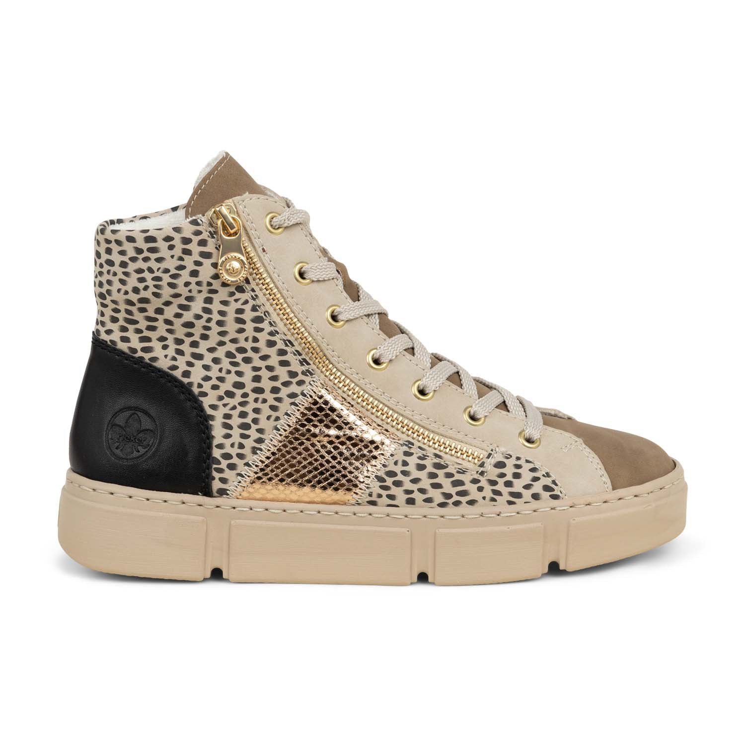 Baskets Femme RIEKER RIBEI Beige