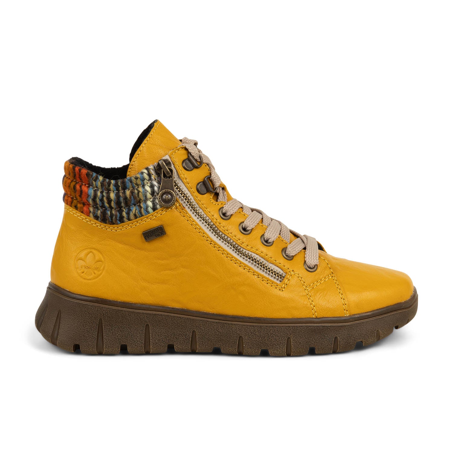 Boots et bottines Femme RIEKER RIKOU Jaune