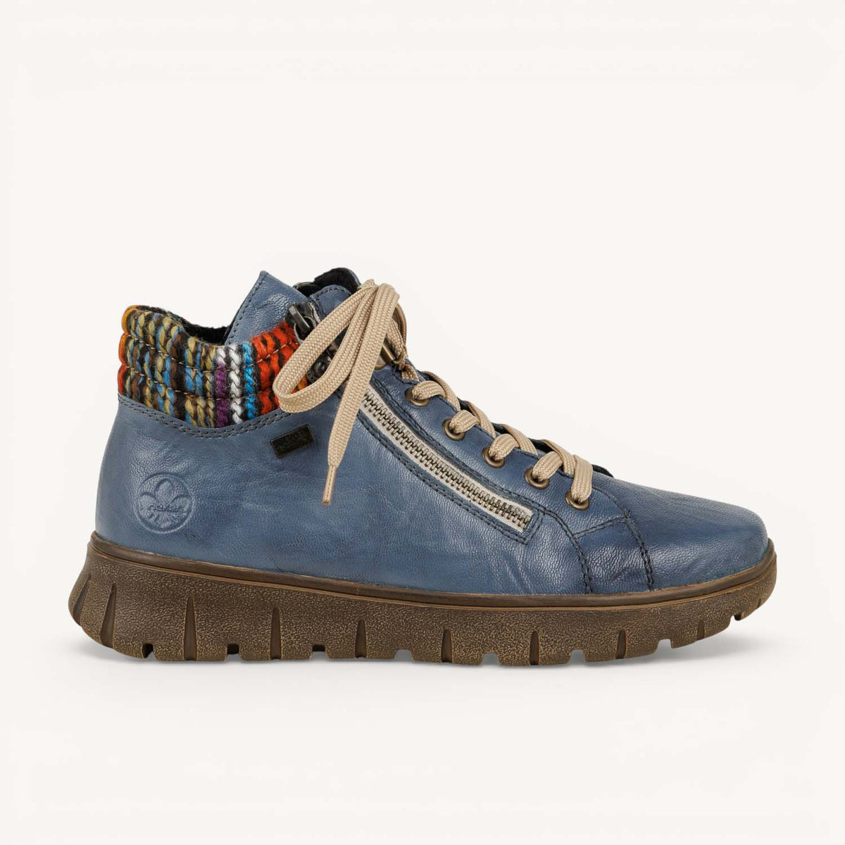 Boots et bottines Femme RIEKER N1305 - RIKOU Bleu