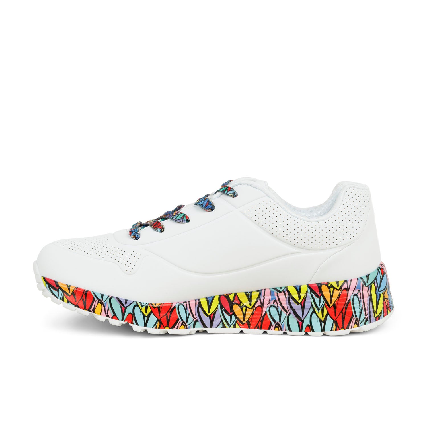 Baskets Femme SKECHERS UNO LITE Blanc