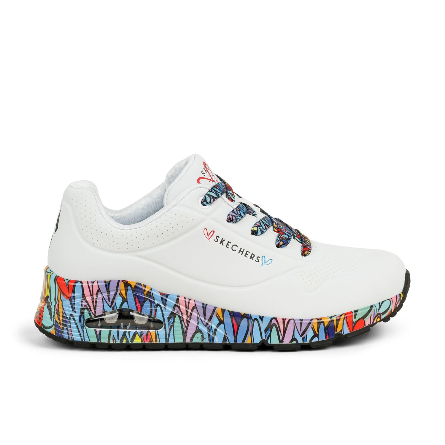 Baskets Femme SKECHERS UNO Blanc