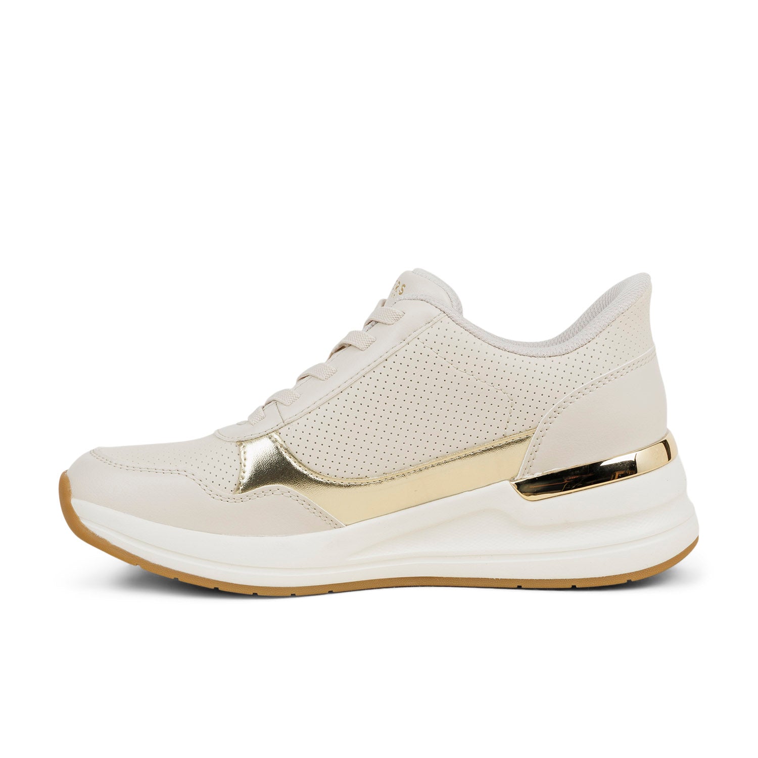 Baskets Femme SKECHERS BILLION SLIP INS Beige