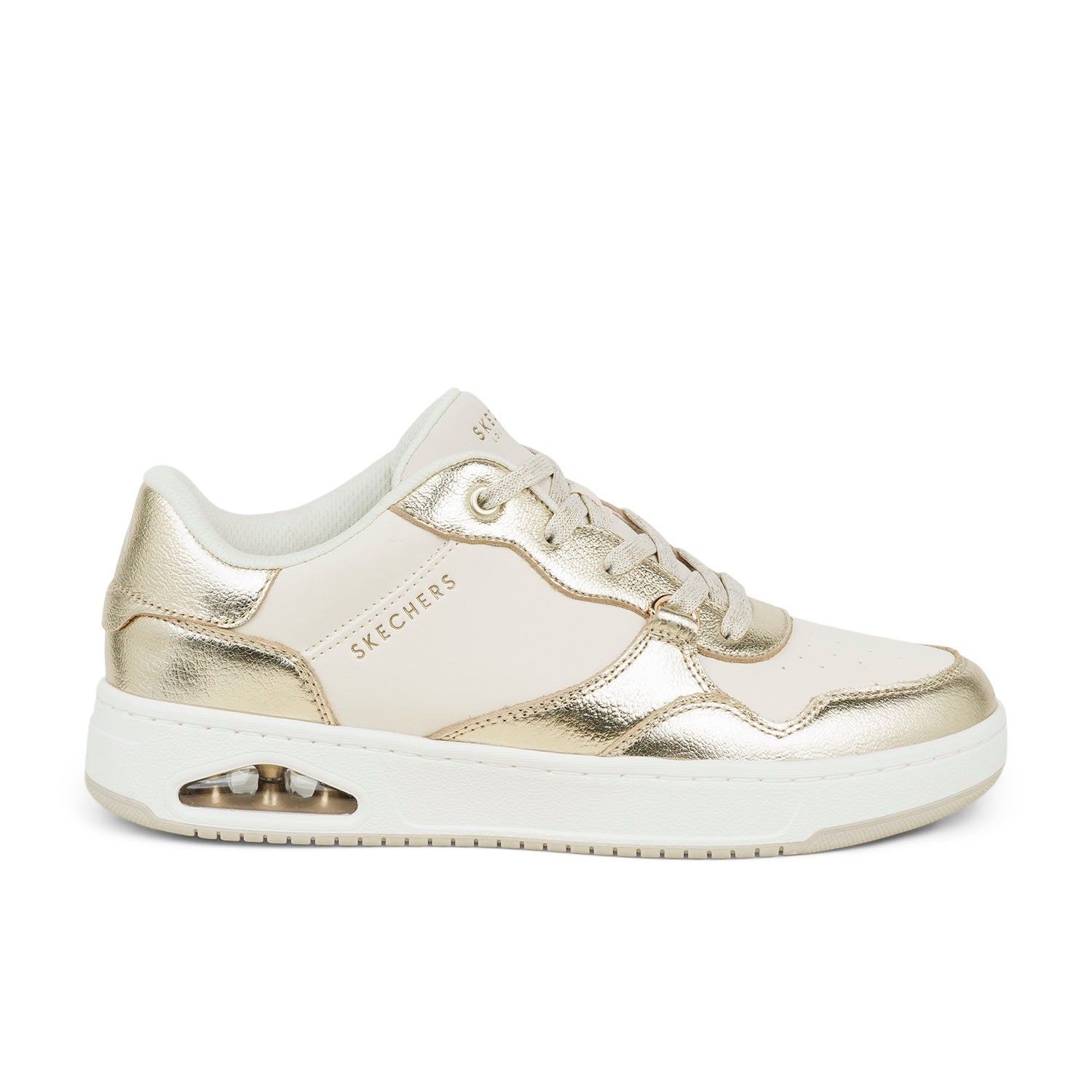 Baskets Femme SKECHERS UNO CTL Or/Bronze